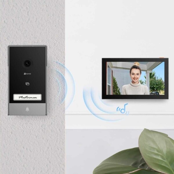 [CS-HP7-R101-1W2TFC] Ezviz - Video Portero Doméstico Inteligente Inalambrico 2K [4MP] Pantalla 4.3" Interior/Exterior [Serie H] - Image 3